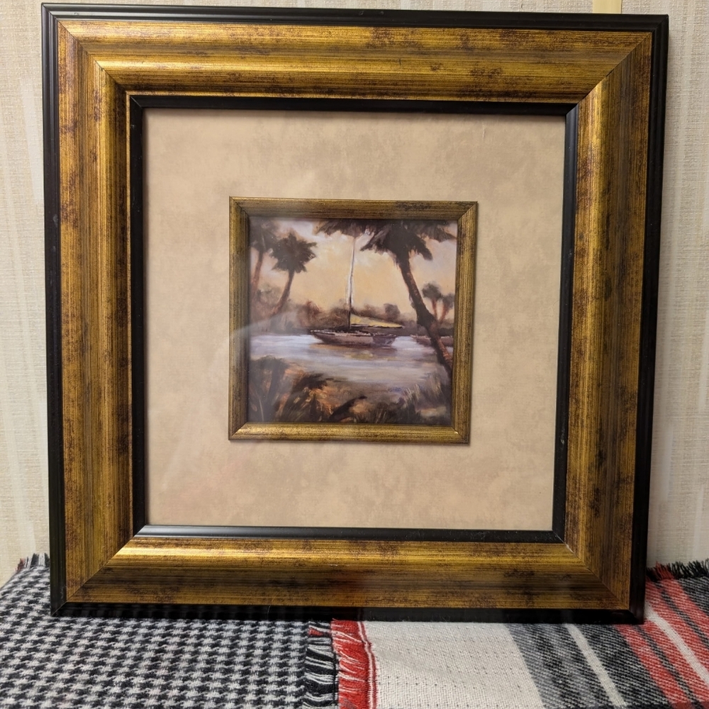 2 Tropical Framed Art